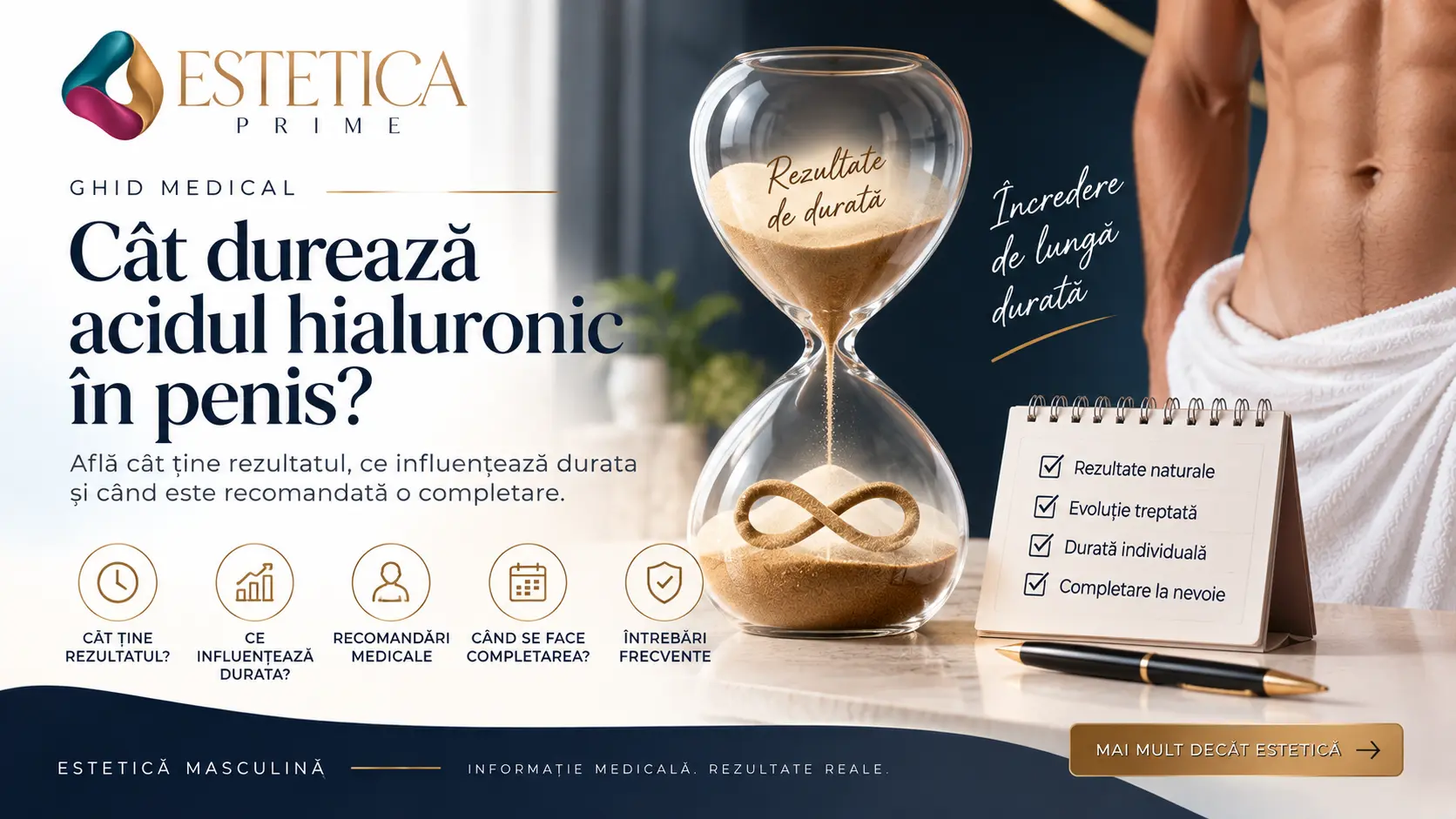 Cât durează acidul hialuronic în penis – ghid medical Estetica Prime